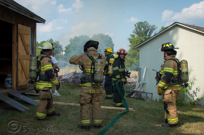 Brush Fire - Schwenksville Rd. - Upper Salford Twp. - 07/31/2014